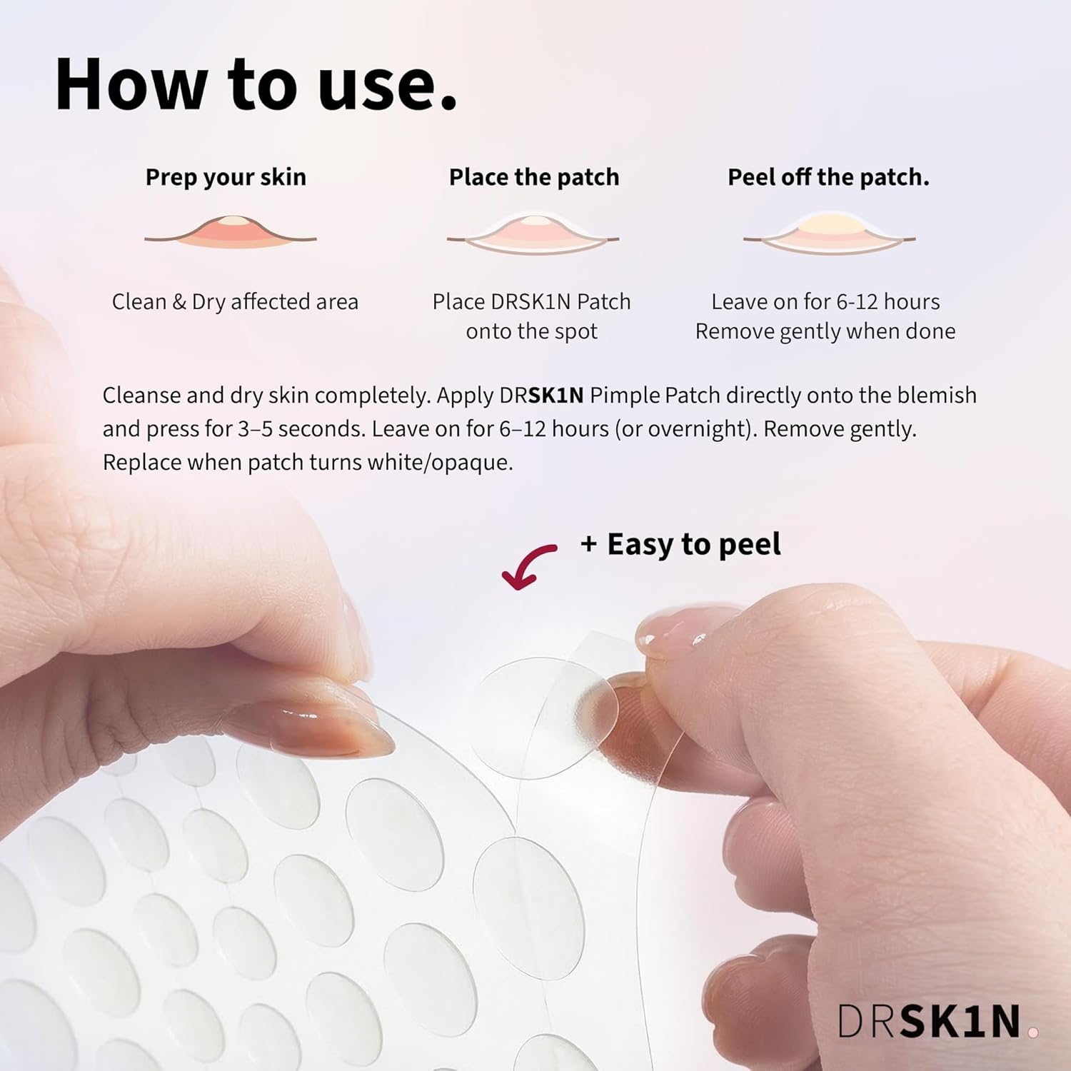 Pimple Patches Invisible Spot Patches - Day & Night Acne Treatment, Clear Spot Remover - 210 Hydrocolloid Patches - Korean Spot Treatment Blemish & Pimple Stickers (Original 210 (1Pack))