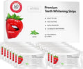 Teeth Whitening Strips, 60 Strips (30-Day Treatment) – Non-Peroxide Formula, Enamel-Safe, Brighten Teeth Fast, Removes Coffee, Wine, Smoke Stains, Safe for Sensitive Teeth
