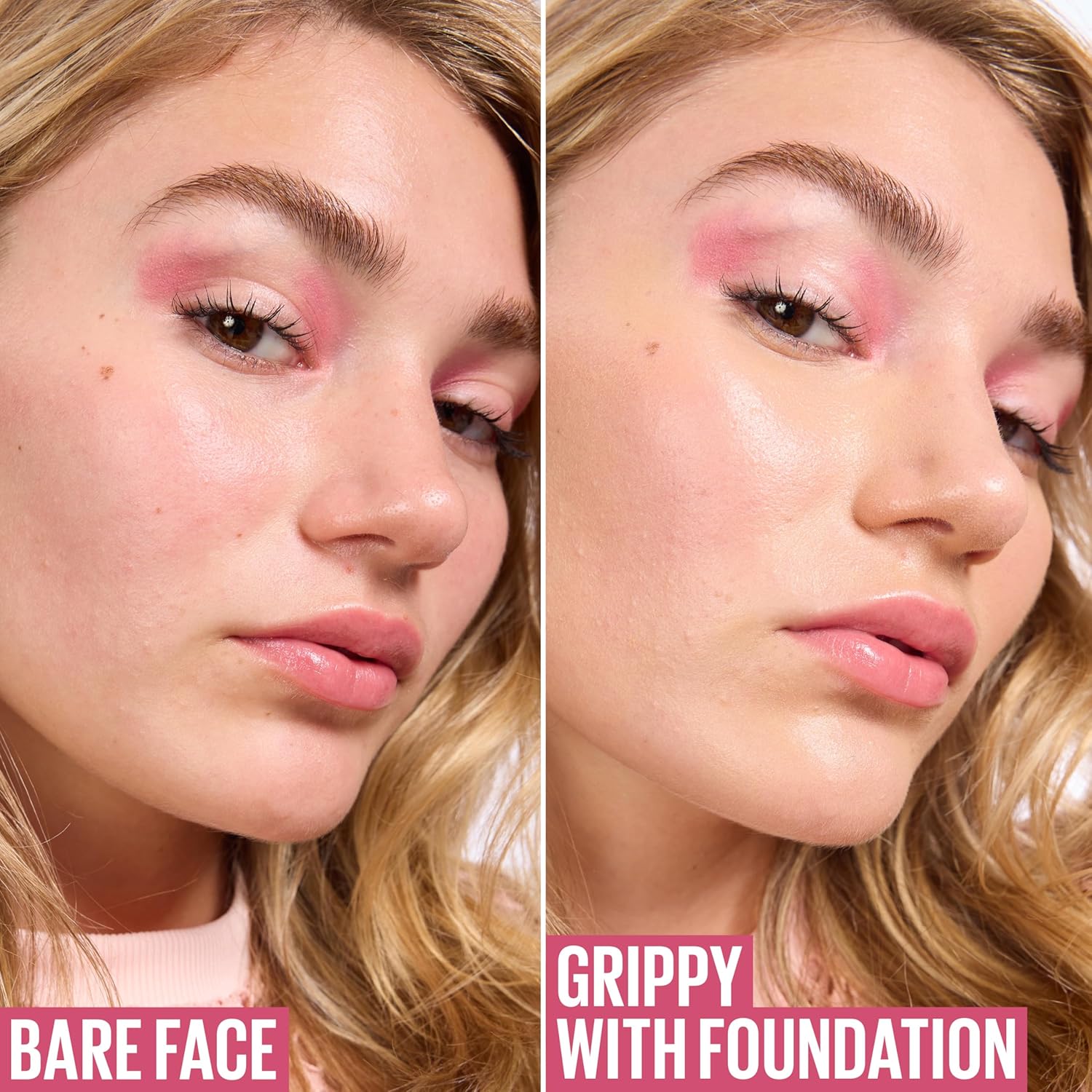 New York Grippy Serum Makeup Primer, Glides on like a Serum, up to 24H Wear, Instantly Plumps & Hydrates Skin, +2% Niacinamide, Water-Based Formula, Suitable for All Skin Types (30Ml)