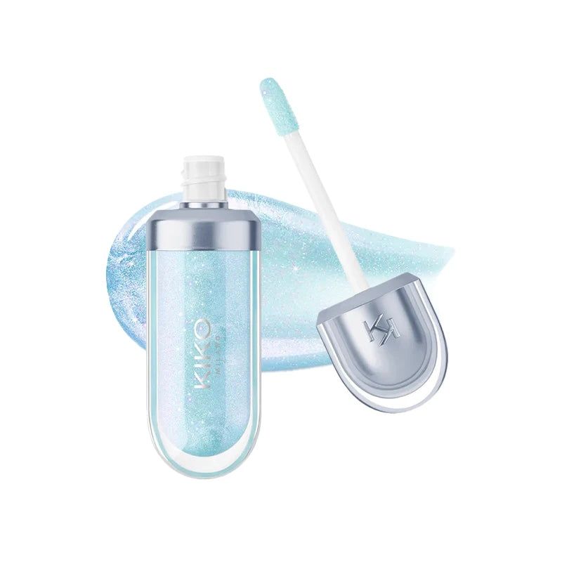 Original  3D Mirror Lip Glaze Waterproof Non Fading and Non Stick Cup Gentle Bean Paste Color Fine Shiny Point Charm Red