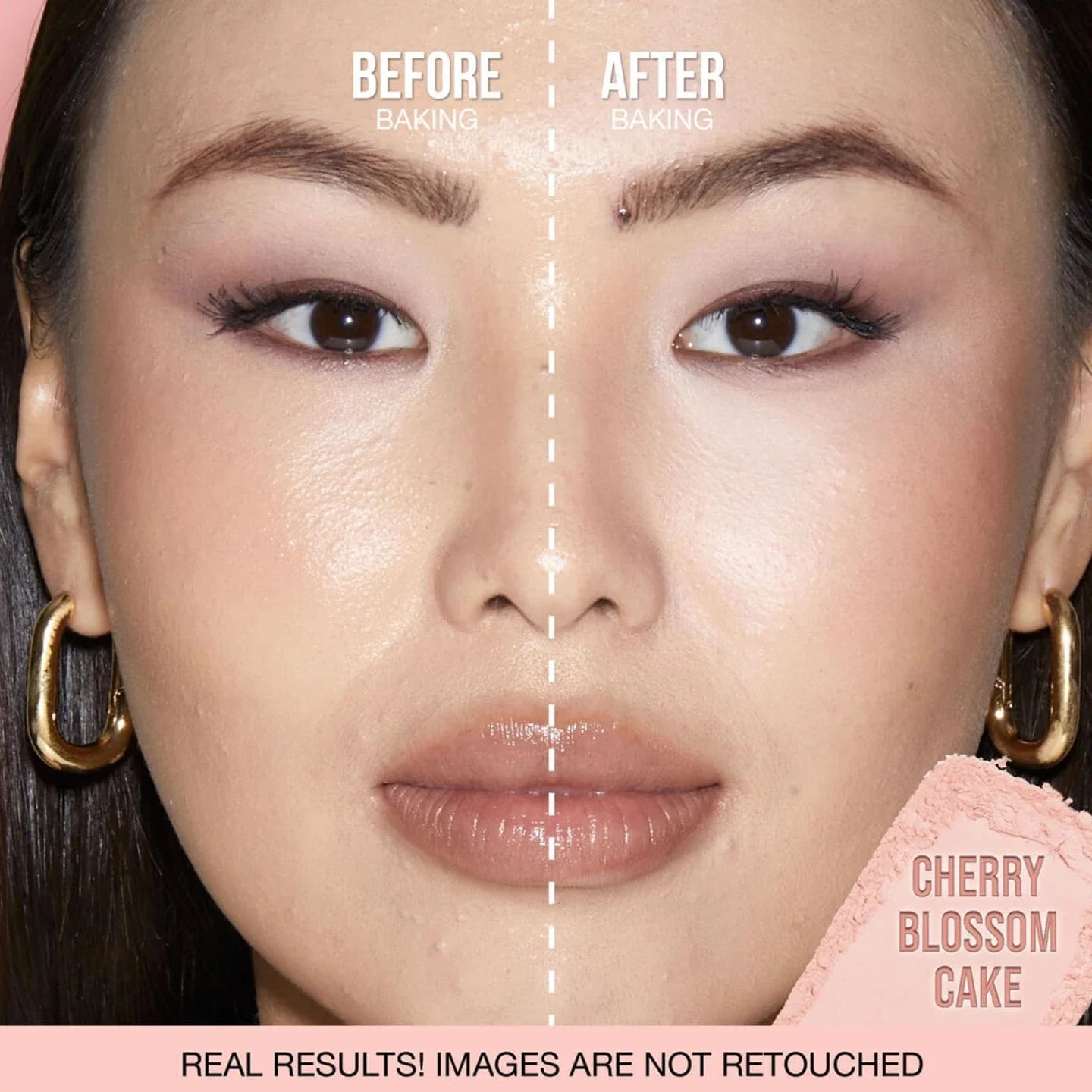 Delicate Setting Powder Lasting without Shedding Makeup Control Oil Locking Moisture Create Zero Pore Base Makeup