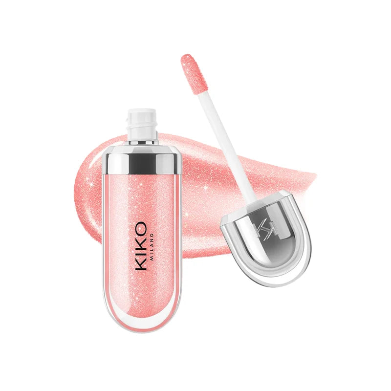 Original  3D Mirror Lip Glaze Waterproof Non Fading and Non Stick Cup Gentle Bean Paste Color Fine Shiny Point Charm Red