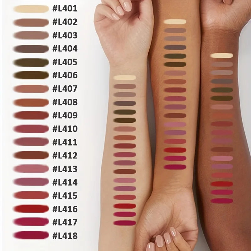 6Pcs Velvet Matte Lip Liner Pencils Set Long-Lasting Non-Drying Perfect for Lining Filling Lips Versatile for All Skin Typ