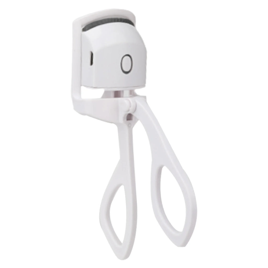 Portable Heated Eyelash Curler Electric Eyelash Curler Quick Heating Adjustable for Long Lasting Curls Handheld for Home Travel