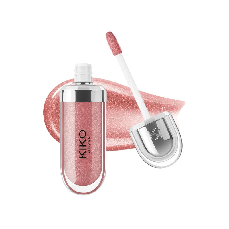 Original  3D Mirror Lip Glaze Waterproof Non Fading and Non Stick Cup Gentle Bean Paste Color Fine Shiny Point Charm Red
