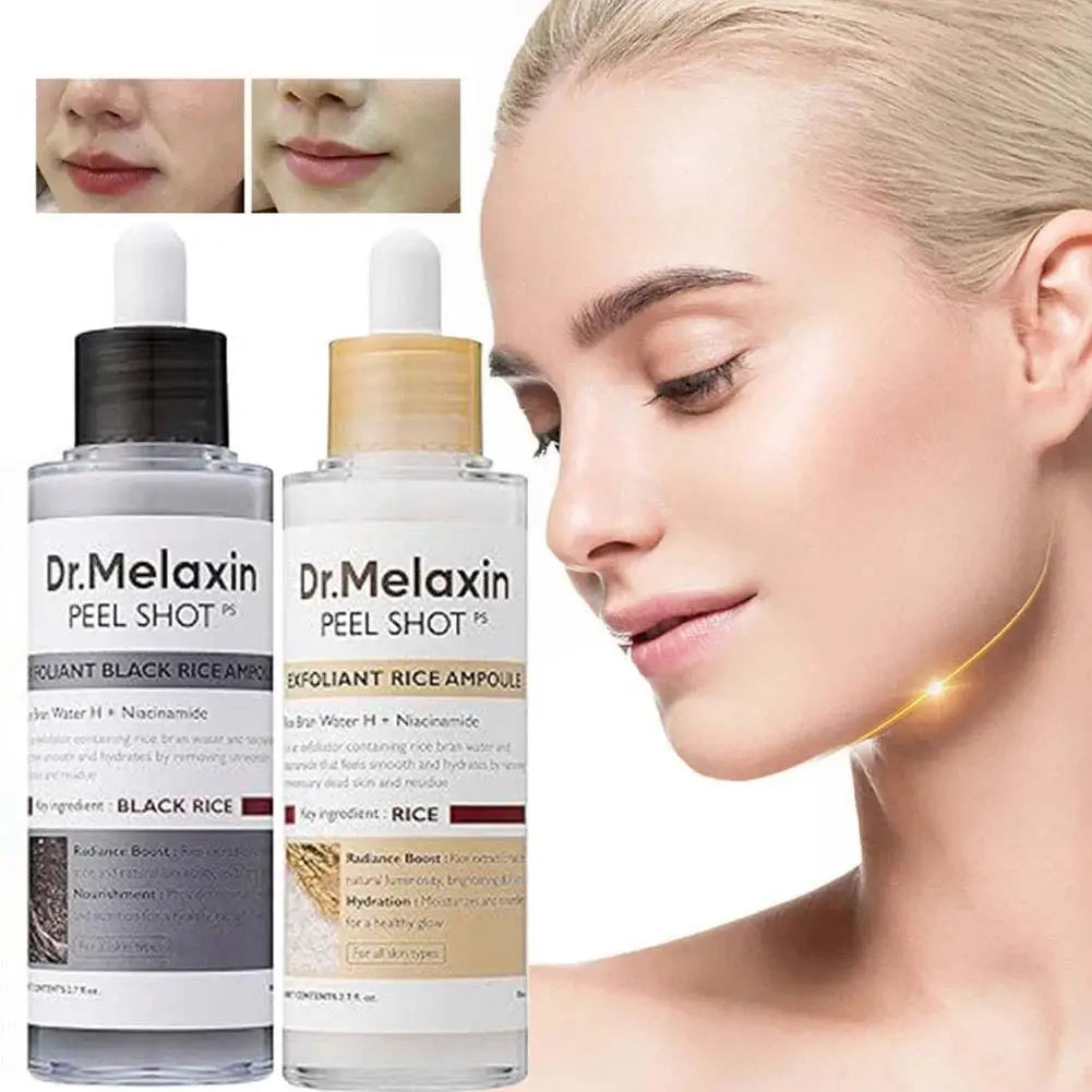 Dr. Melaxin Multi-Action Moisturizing Stick Cream/Essence Rice Exfoliating Serum Anti-Wrinkle Firming Eye Cream Facial Cleanser