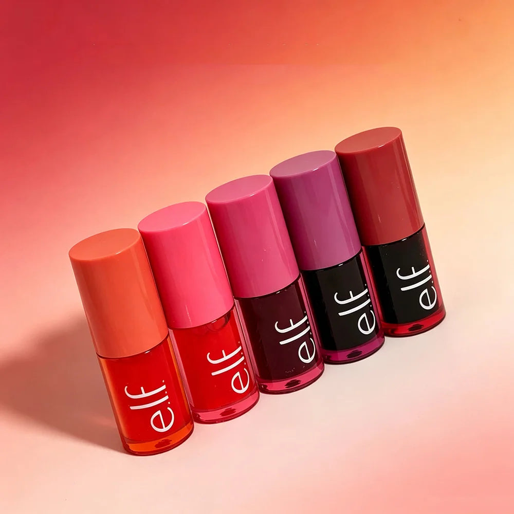 Elf New Sheer for It Blush Tint Dual-Use Liquid Blush Lip Gloss Sheer Tone Smooth Texture Nice Glow for Lip Cheek Daily Makeup