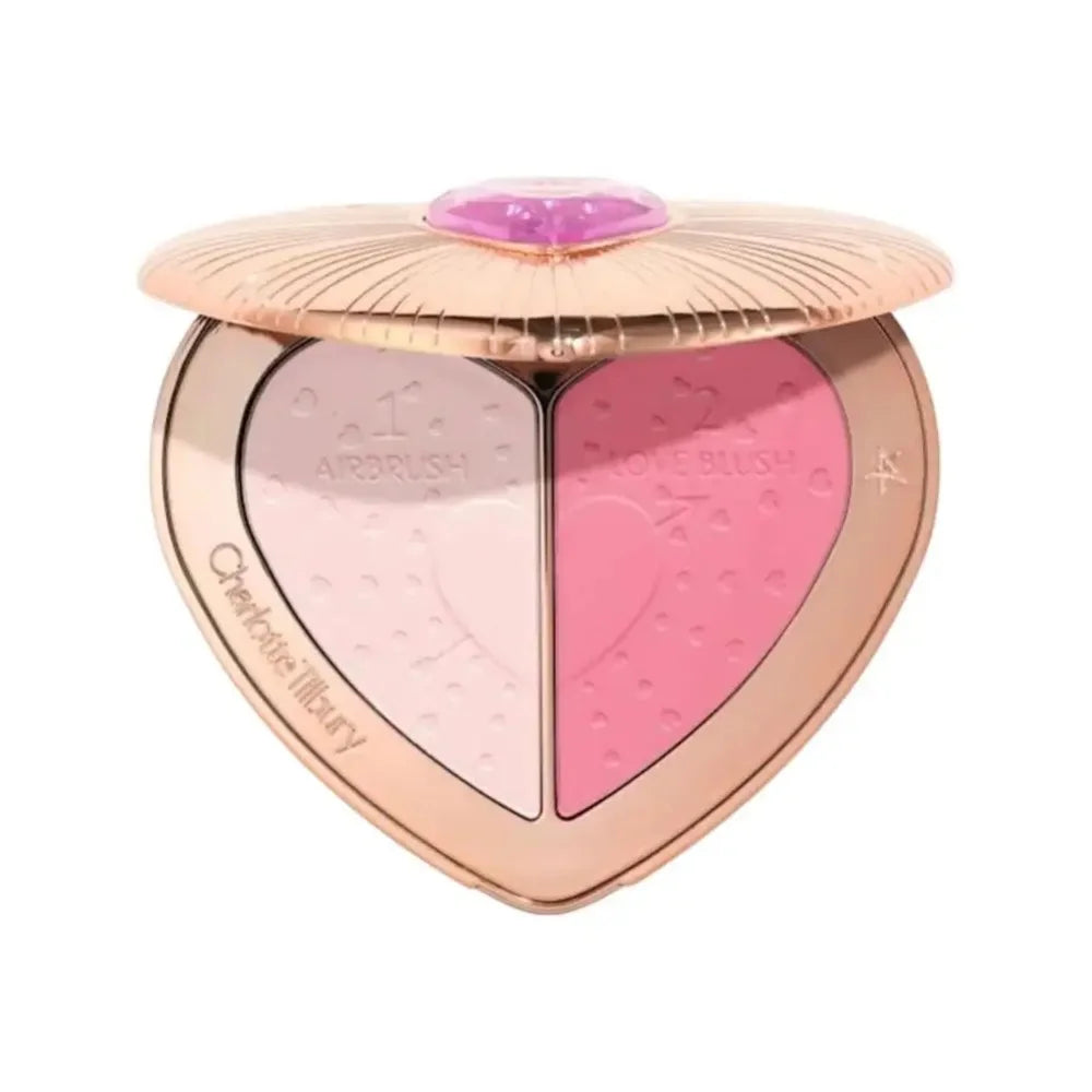 Eye Shadow Disk Love 2-Colors Powder Blusher Star Pink Powder Blusher Highlight 6-Colors Super Nudes Easy Eye