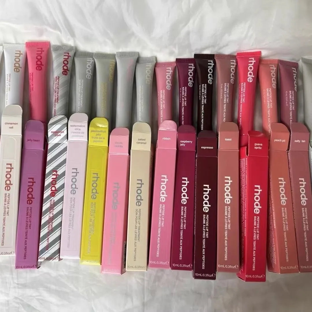 Limited Edition Peptide Lip Tint Tinted Lip Gloss Layer Nourishing Hydrates Makeup Nourishing Moisturizing Lipstick Glaze Care ﻿