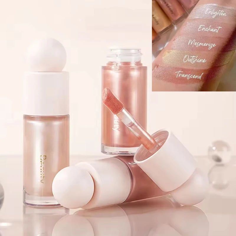 Hot  Pore Primer 4-In-1 Makeup Fixing Setting Spray Proof Long-Lasting No Separation Refreshing Brightening Cosmetics