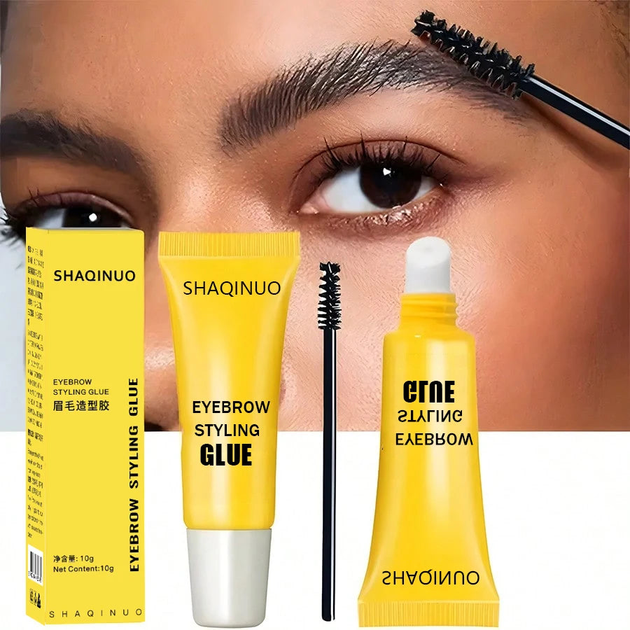 Eyebrow Shaping Gel Eyebrow Shaping Cream with Brush Wild Eyebrow Strong Shaping Eyebrow Gel