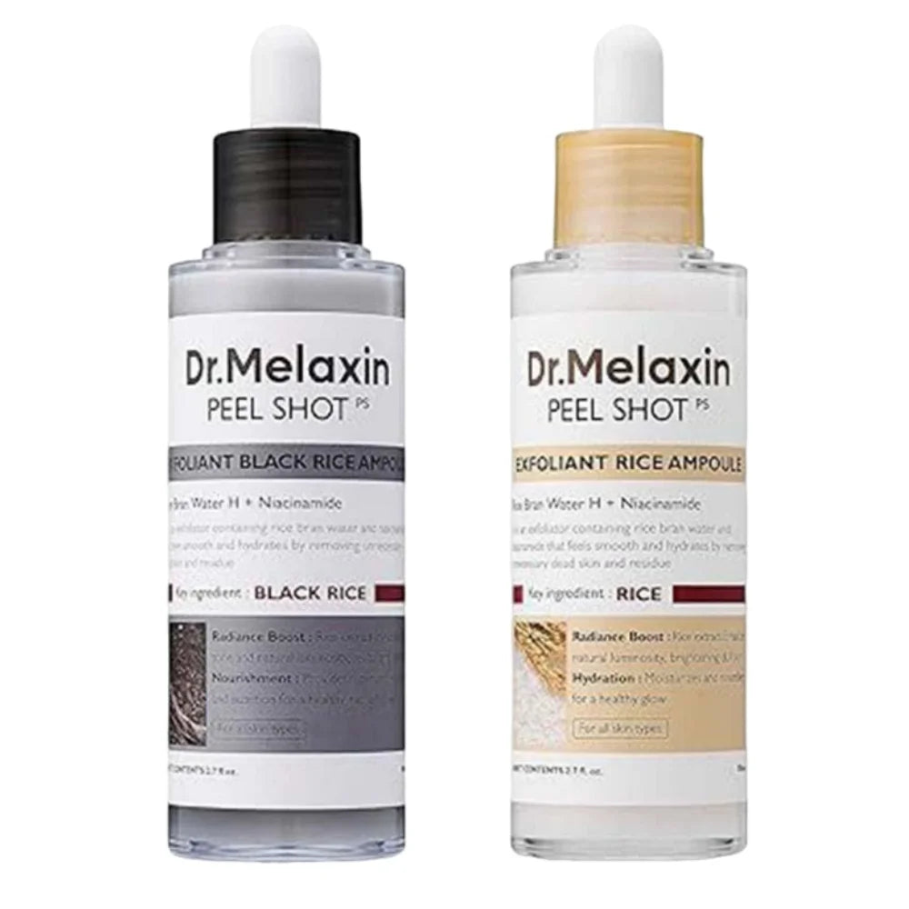 Dr. Melaxin Multi-Action Moisturizing Stick Cream/Essence Rice Exfoliating Serum Anti-Wrinkle Firming Eye Cream Facial Cleanser