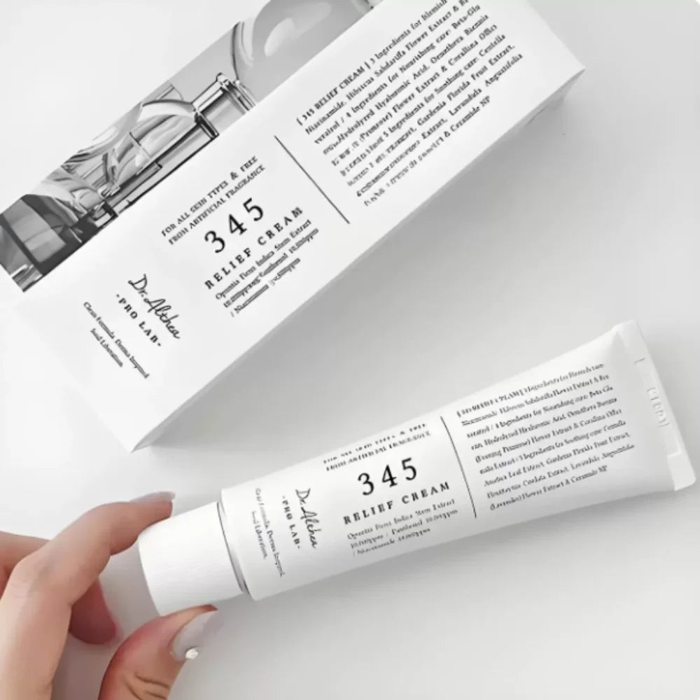 345 Antioxidant Nourishing Cream Repairs Weakened Barrier Soothes Acne Skin and Supplies Deep Hydrating Nourishment