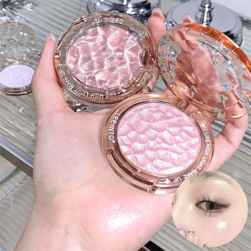 High Gloss Powder Gloss Glitter Highlight Contour Palette Natural Gloss Contour Concealer Lasting Light