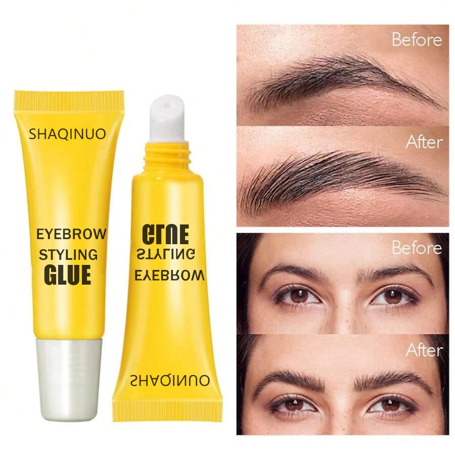 Eyebrow Shaping Gel Eyebrow Shaping Cream with Brush Wild Eyebrow Strong Shaping Eyebrow Gel