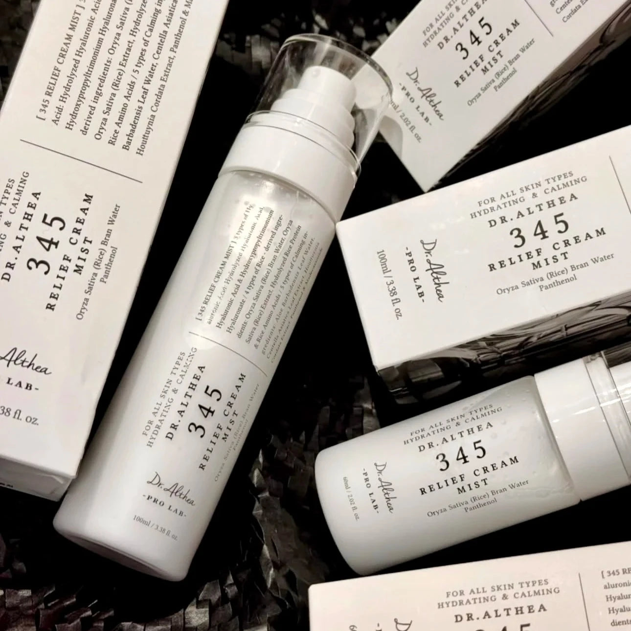 Original  345 Relief Cream Mist 147 Antioxidant Whitening Cream Moisturizing Intensive Repair Original Essence Mist