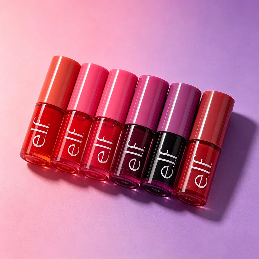 Elf New Sheer for It Blush Tint Dual-Use Liquid Blush Lip Gloss Sheer Tone Smooth Texture Nice Glow for Lip Cheek Daily Makeup