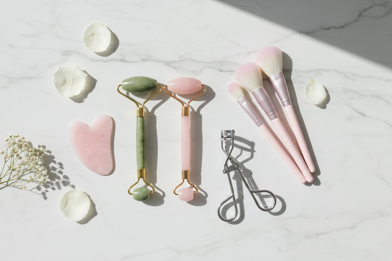 Feminine Minimalist Beauty Tools